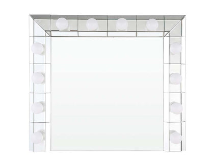 Dominic - 28" Accent Mirror - Mirrored