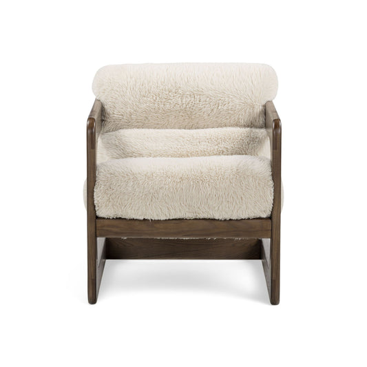 Palma - Vegan Shearling Accent Chair