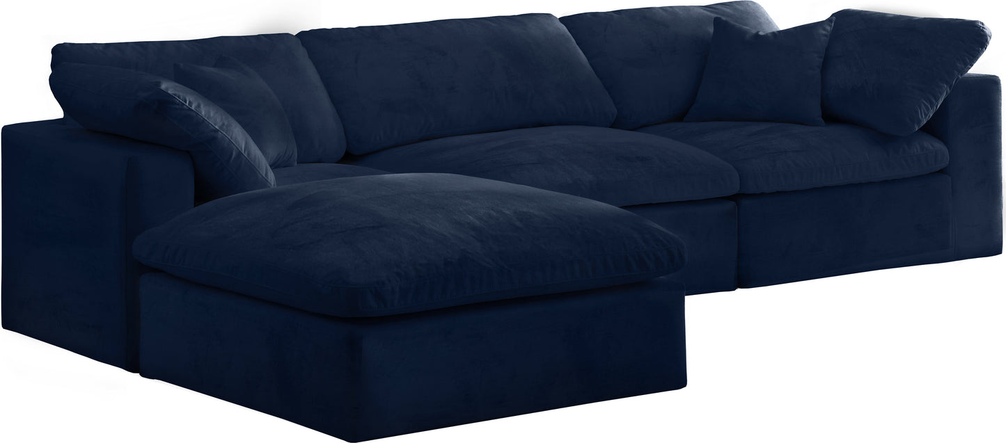 Cozy - 4 Piece Modular Sectional With Chaise