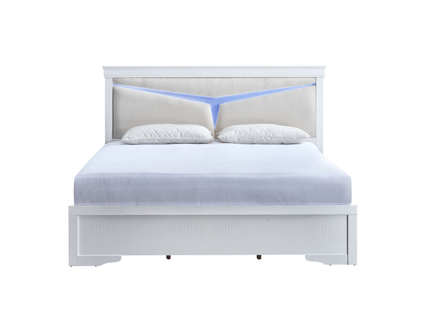 Glory Furniture - Lorana - Bed With LED Headboard