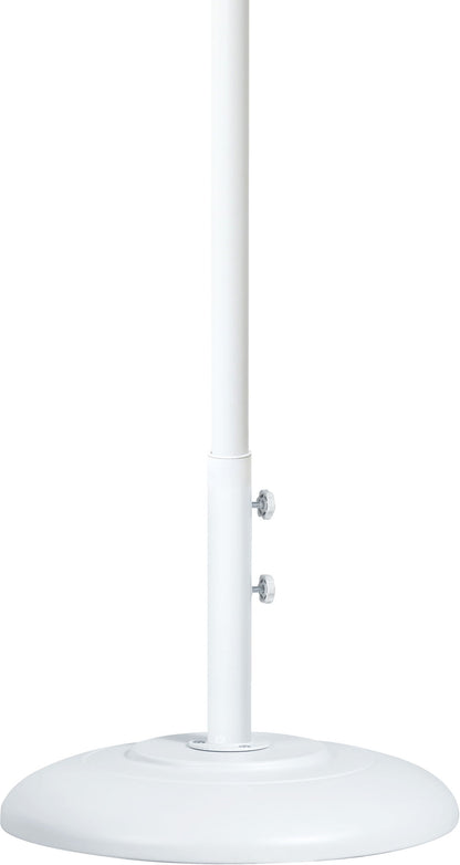 Fiji - Aluminum Patio Umbrella With Round White Base