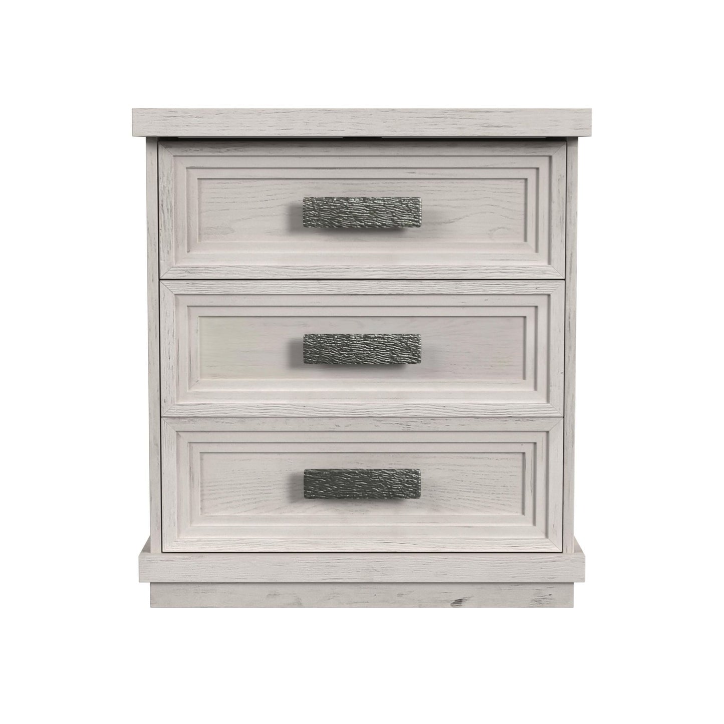 Avalanche - 3-Drawer Nightstand With USB - Antique White