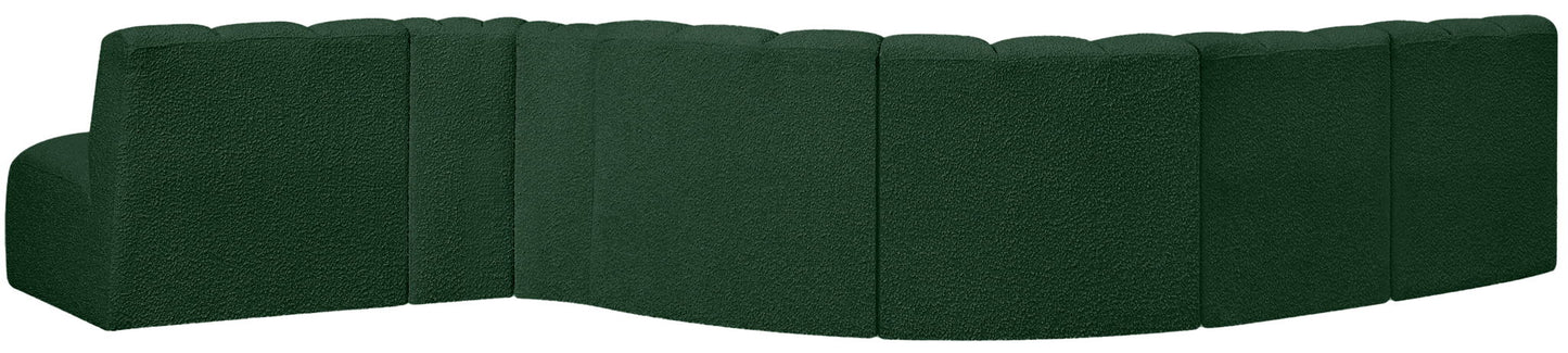 Arc - Boucle Fabric 7 Piece Modular Sofa