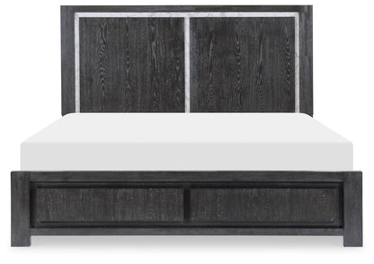 Horizons - Complete Panel Bed - Espresso