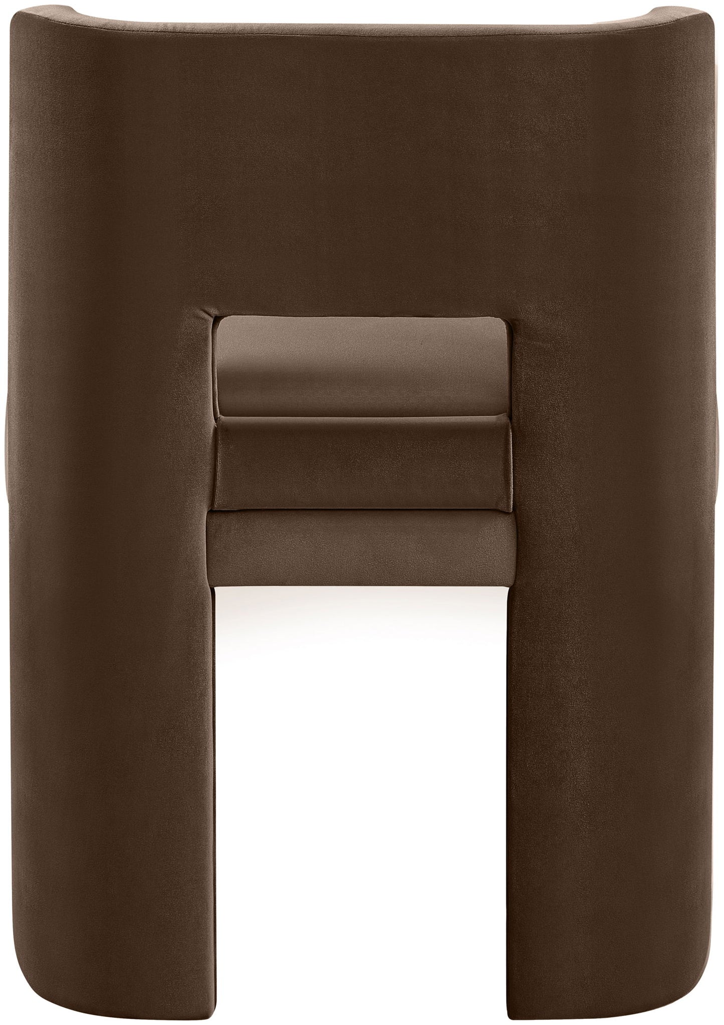 Zuno - Velvet Performance Fabric Upholstered Dining Chair (Set of 2)