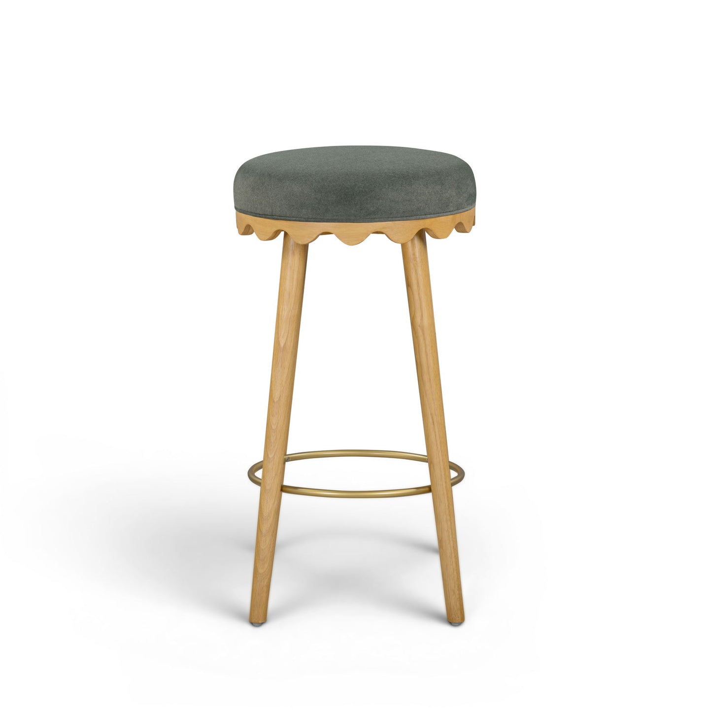 Oodle - Performance Vegan Mohair Stool