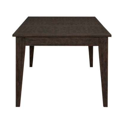 Midland Falls - Rectangular Leg Table - Dark Brown