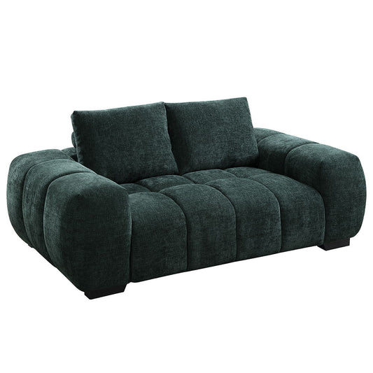 Ferrand - Loveseat - Green Linen