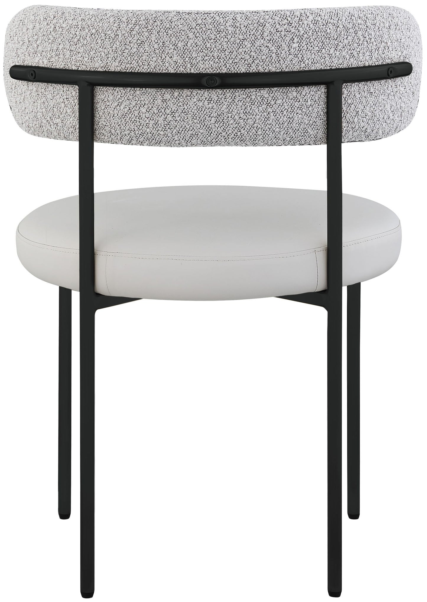 Beacon - Faux Leather Dining Chair With Black Legs (Set of 2)