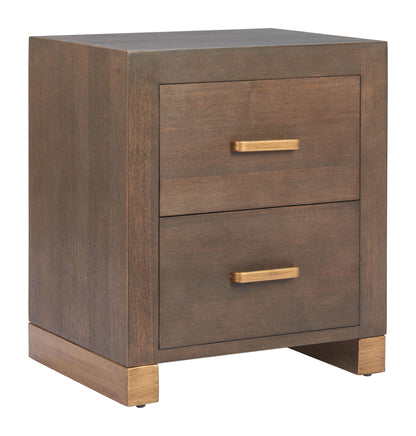 Sivar - Side Table - Brown / Espresso