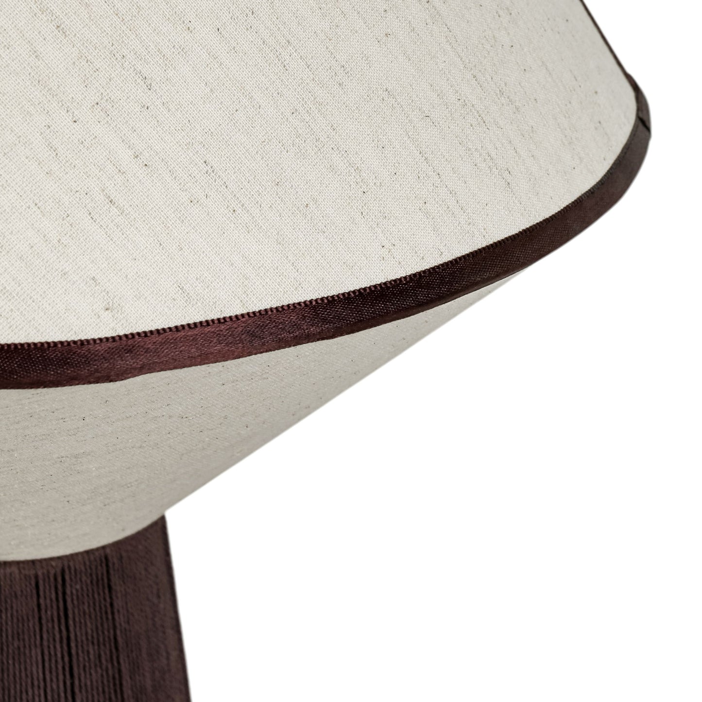 Josephine - Upwards Table Lamp - Chocolate Brown