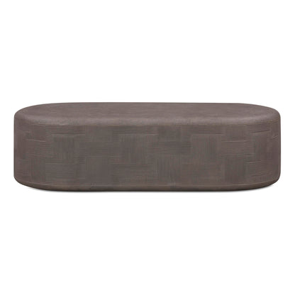 Surraya - Concrete Rounded Coffee Table