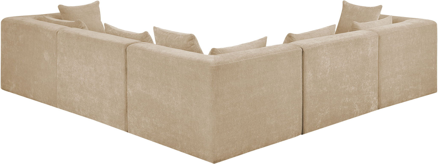 Stellar - 5 Piece Upholstered Modular Sectional