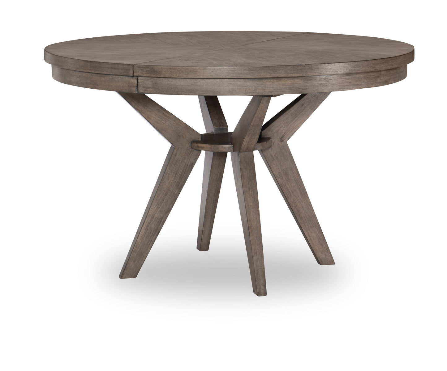 Greystone - Round To Oval Pedestal Table - Dark Brown