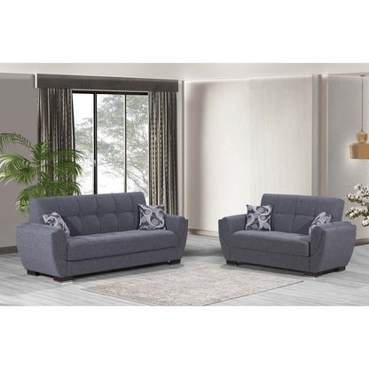 Ottomanson Armada Air - Convertible Sofabed With Storage - Light Gray