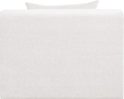 Stellar - Chenille Fabric Upholstered Modular Armless Chair