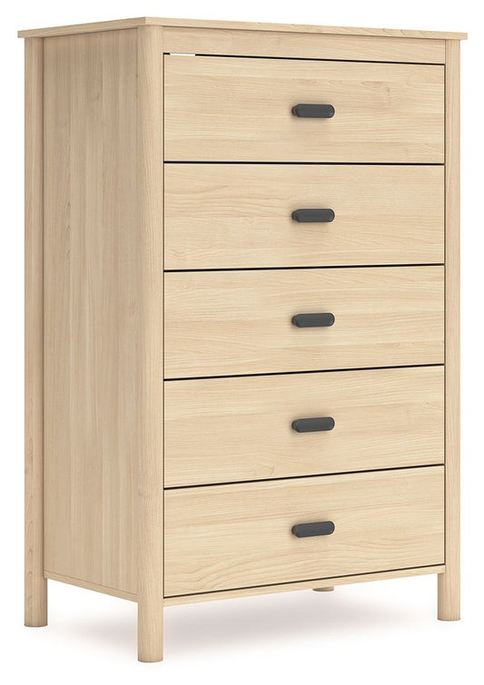 Cabinella - Tan - Five Drawer Chest