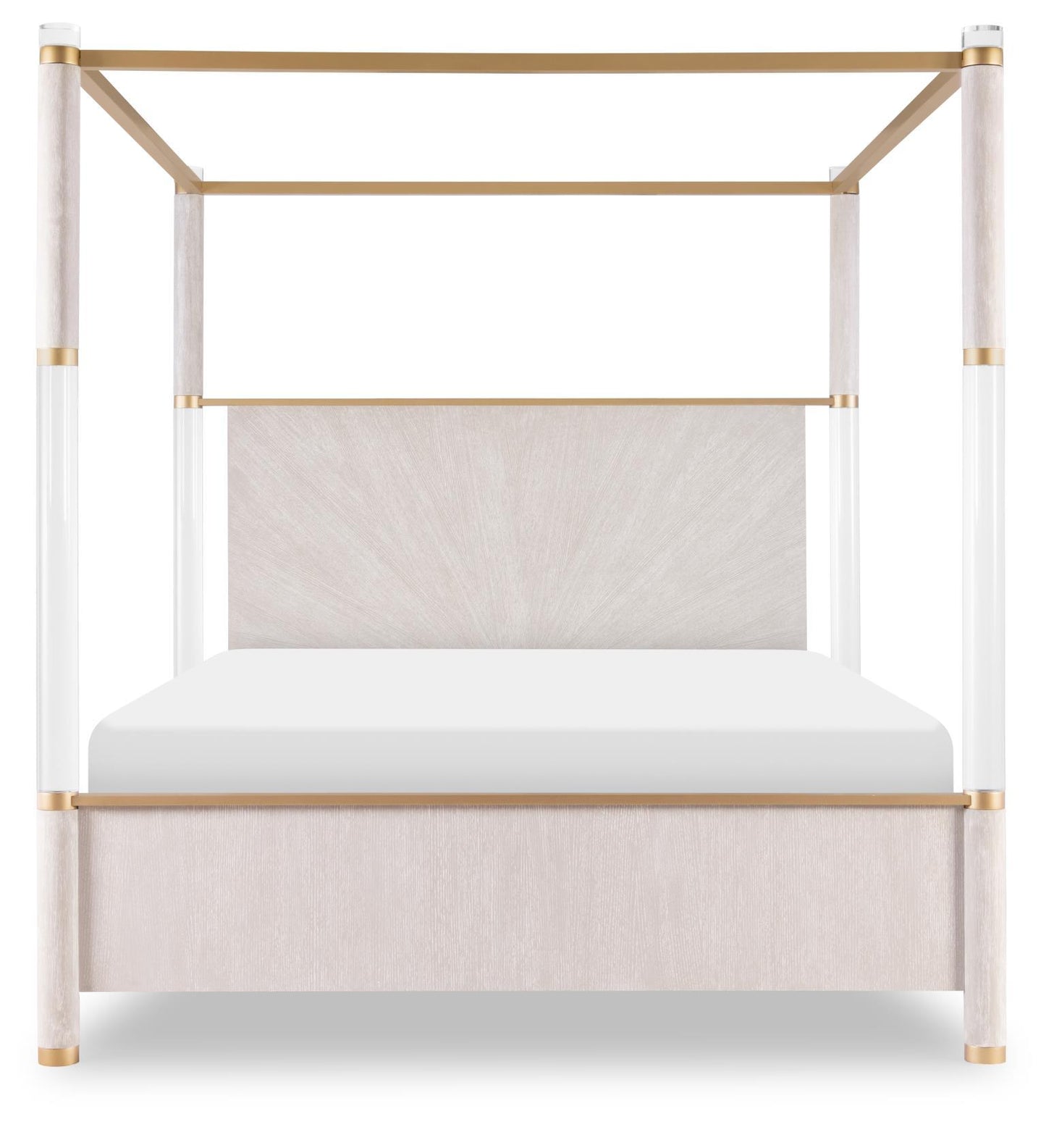 Miramar - Panel Bed Canopy Acrylic Posts