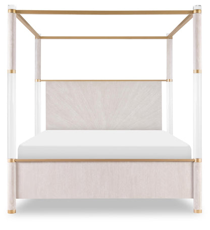 Miramar - Panel Bed Canopy Acrylic Posts