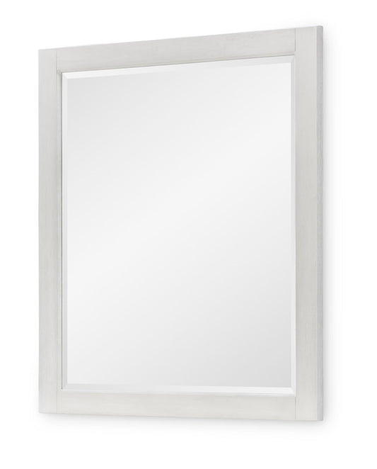 Ashton - Rectangular Mirror - Bleached Linen