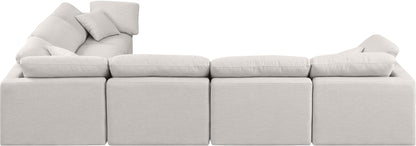 Indulge - Linen 6 Piece Modular Corner Sectional
