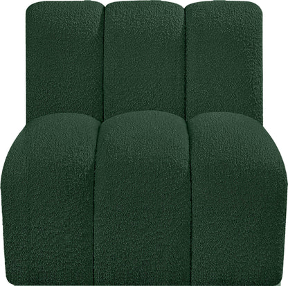 Arc - Boucle Fabric Straight Chair