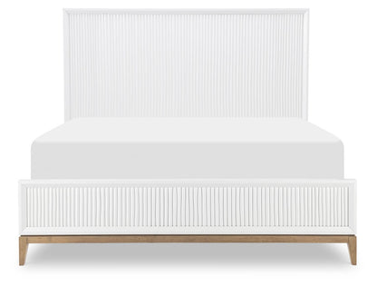 Melrose - Complete Sculpted Panel Bed