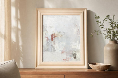 22x26 Barely There I By Victoria Borges - Silver