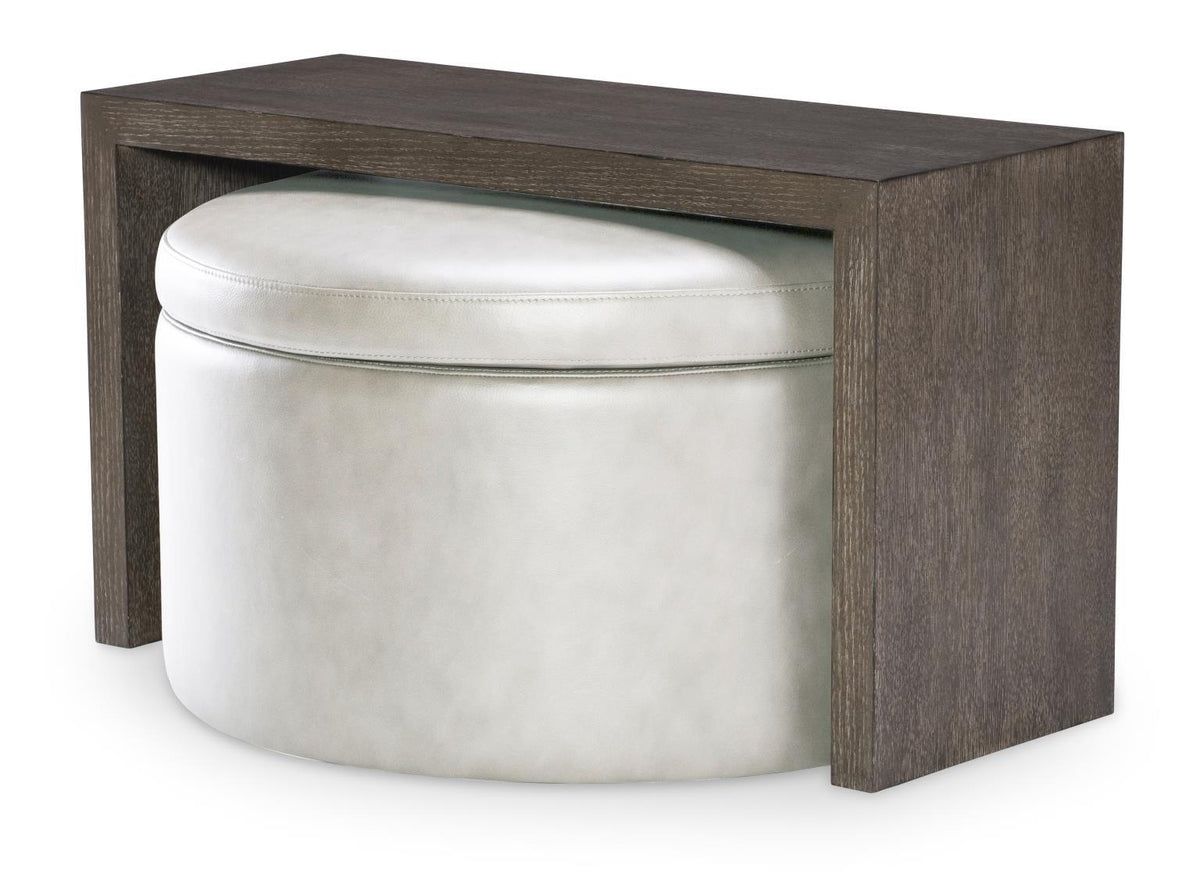 Luna Ravello - Swivel Ottoman On Casters