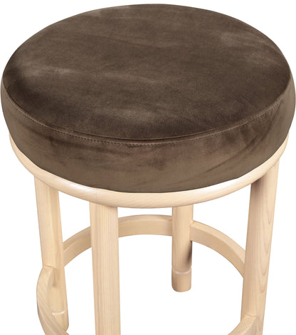 Monette - Counter Stool With Natural Base
