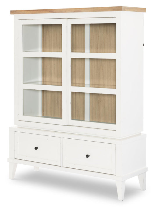 XXX's And OOO's - Display Cabinet - Amber And Cotton