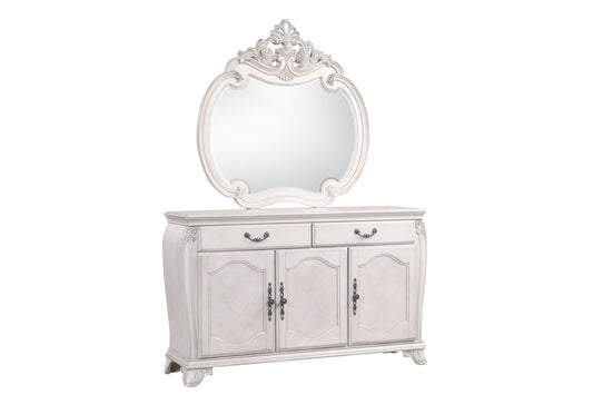 Cambria Hills - Buffet Mirror - Mist Gray