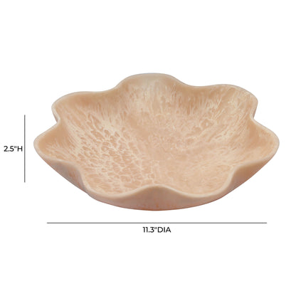 Mera - Resin Star Tray - Grapefruit Pink