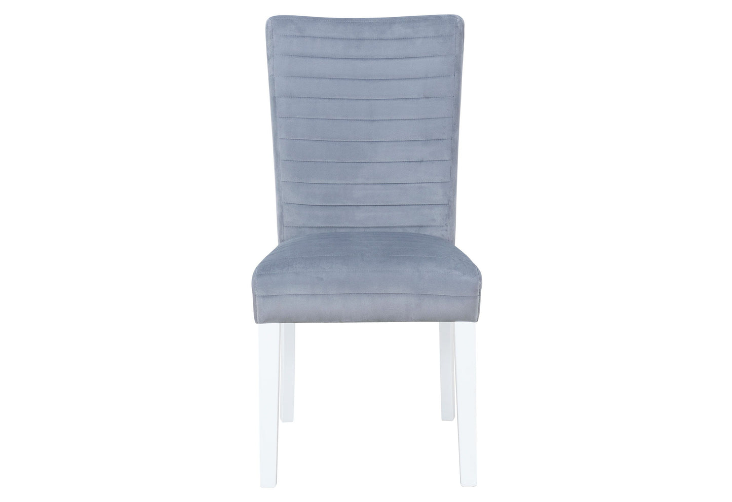 Monaco - Dining Chair - Gray / White