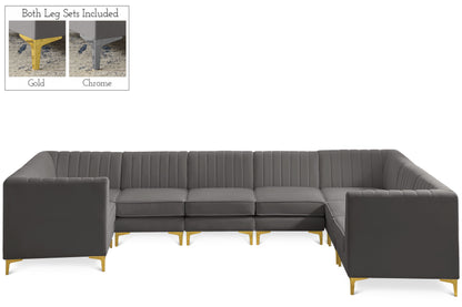 Alina - 8 Piece Modular U-Shaped Sectional