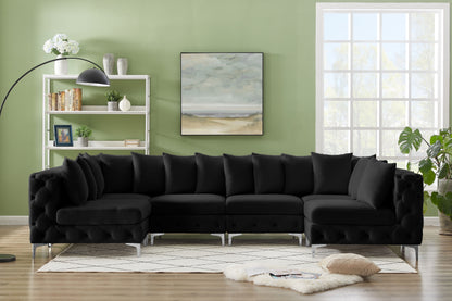 Tremblay - Modular Sectional 6 Piece - Black - Modern & Contemporary