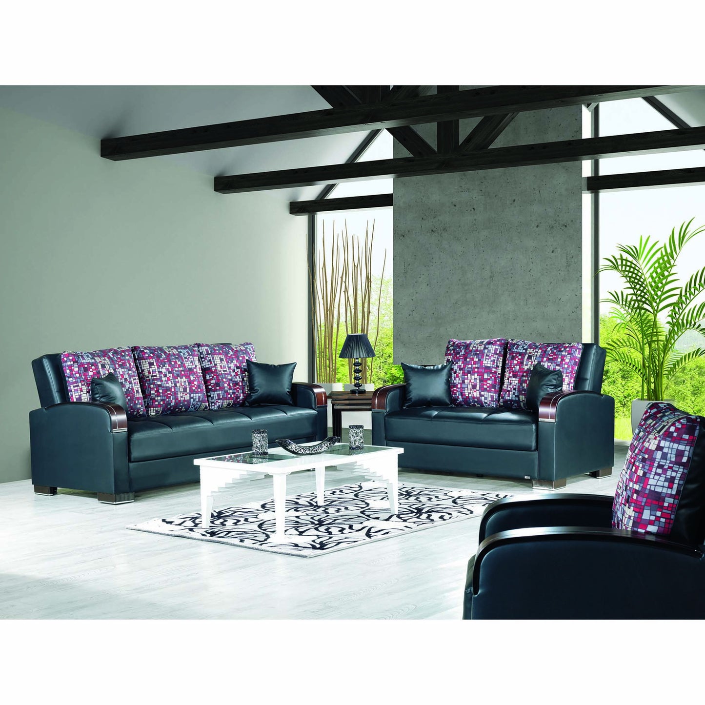 Ottomanson Mobimax - Upholstered Convertible Armchair With Storage