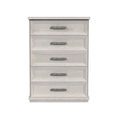 Avalanche - 5-Drawer Chest - Antique White