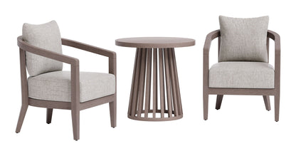 Viola - Patio Seating Set - Brown