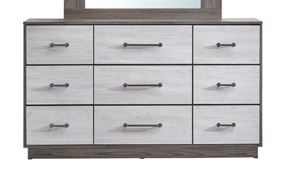 Aberdeen - Dresser - Gray / Oak
