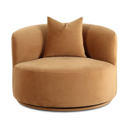Fickle - Velvet Swivel Chair