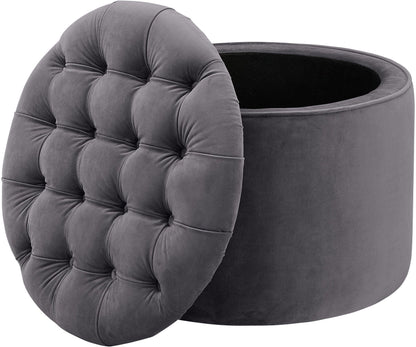 Queen - Velvet Storage Ottoman