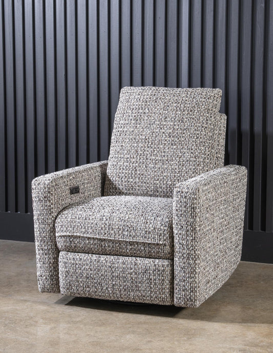 Solana - Swivel Glider Chair - Cobblestone
