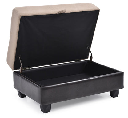 Glory Furniture - Gallant - Ottoman - Two Tone
