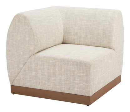 Christy - Corner Chair - Beige