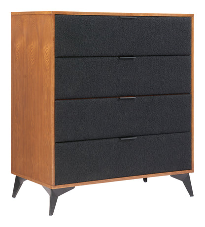 Zarif - Chest - Black / Walnut