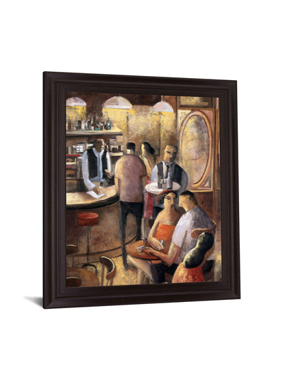 Evening Rendezvous - 28" x 34" Framed Wall Art