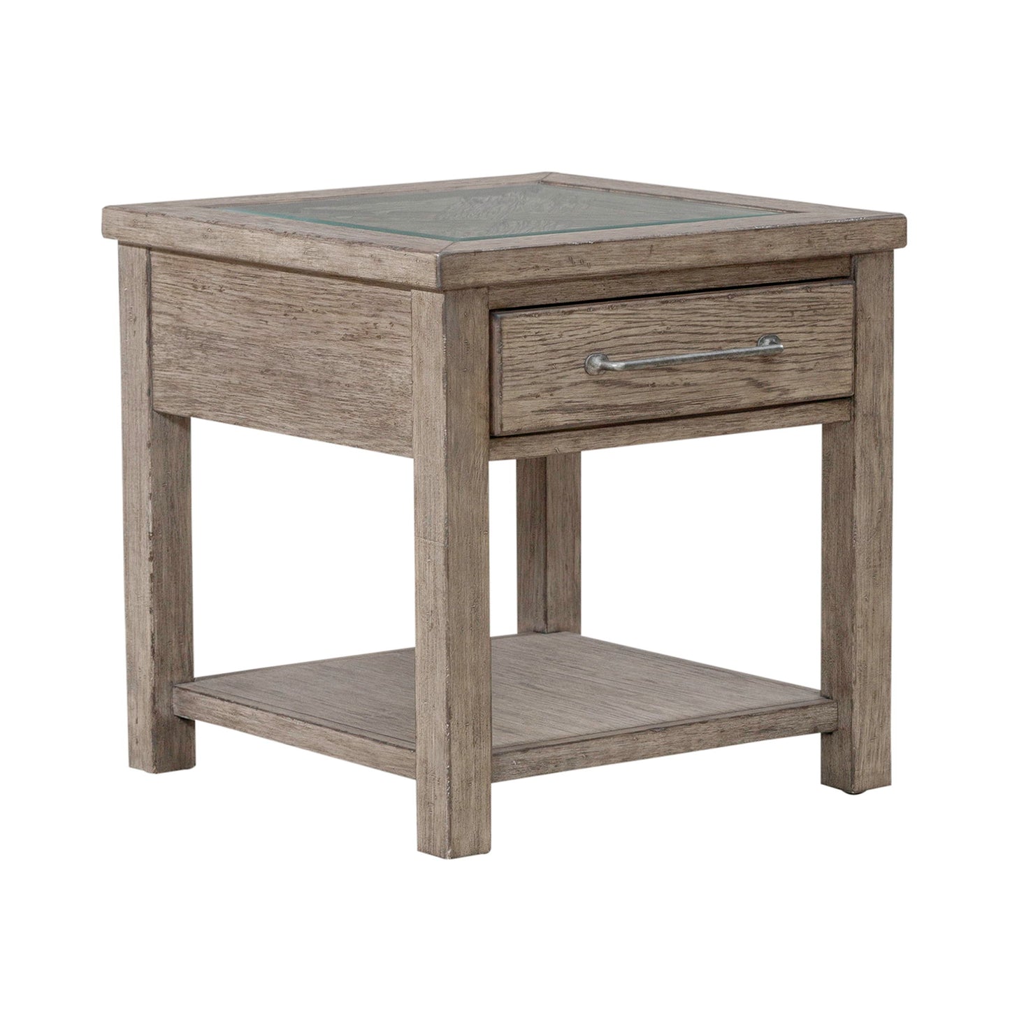 Skyview Lodge - End Table - Light Brown