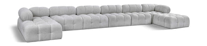 Ames - 8 Piece Fabric Modular Sectional