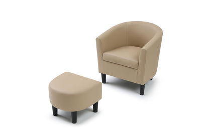 Glory Furniture - Salem - Chair & Ottoman